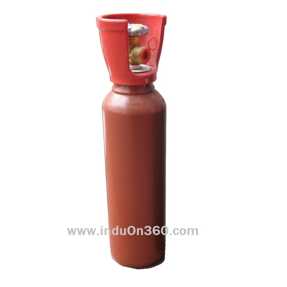 Botella 5 Litros con gas Acetileno Industrial