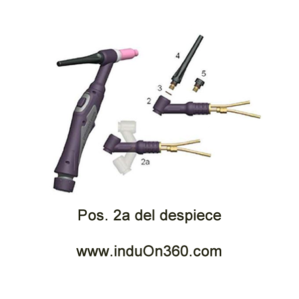 Cuerpo flexible antorcha TIG PRO 18