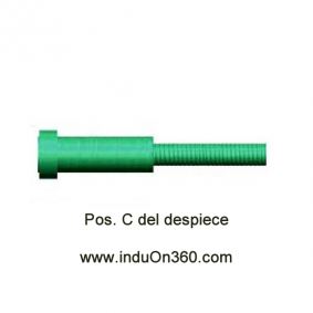 Sirga Forrada 4m. 2,0-2,4mm. Para Antorcha MIG PRO 360/400 aire