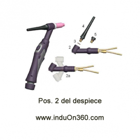 Cuerpo antorcha TIG PRO 18