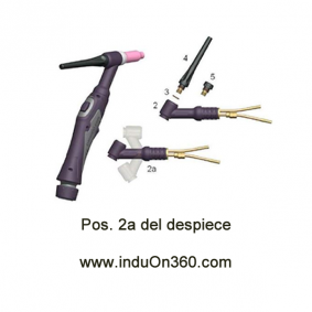 Cuerpo flexible antorcha TIG PRO 18