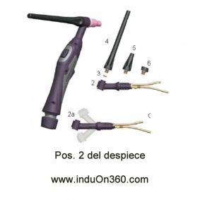 Cuerpo antorcha TIG PRO 20